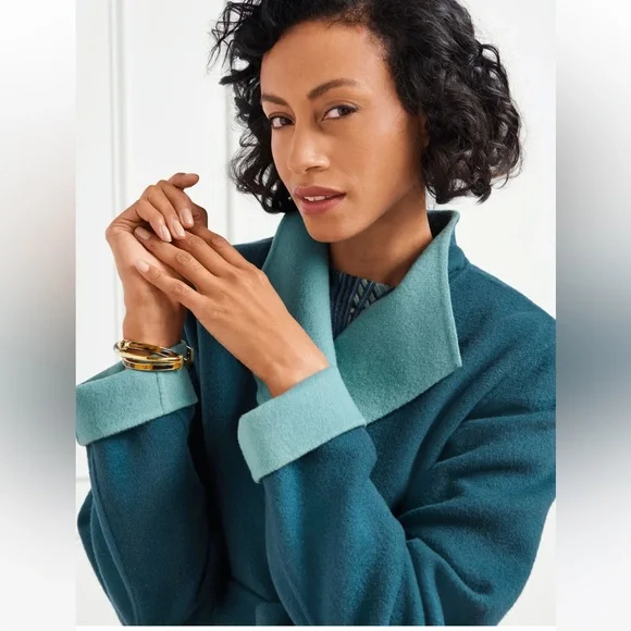 ⚡️NWT⚡️Talbots Wool Coat - Picture 3 of 12